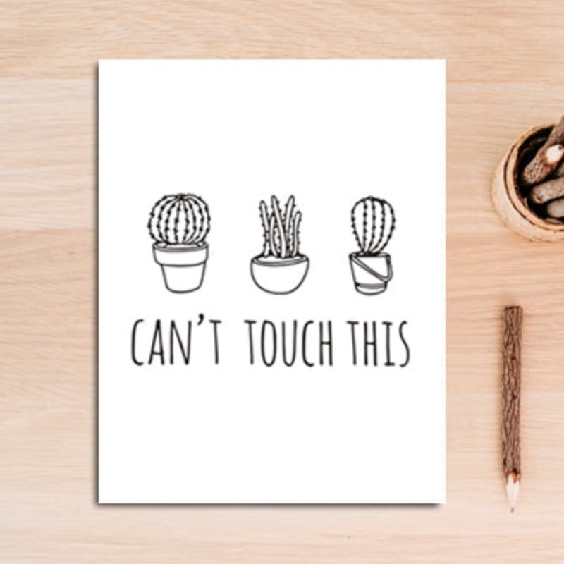 Can't Touch This - Canvas Wall Art Painting | Bowlift