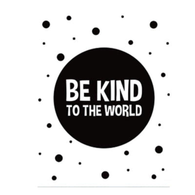 Be Kind To The World - Canvas Wall Art Painting | Bowlift