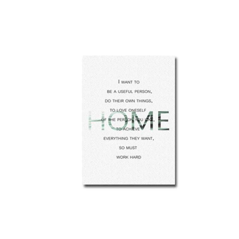 Green Leaves Life - Canvas Wall Art Painting | Bowlift