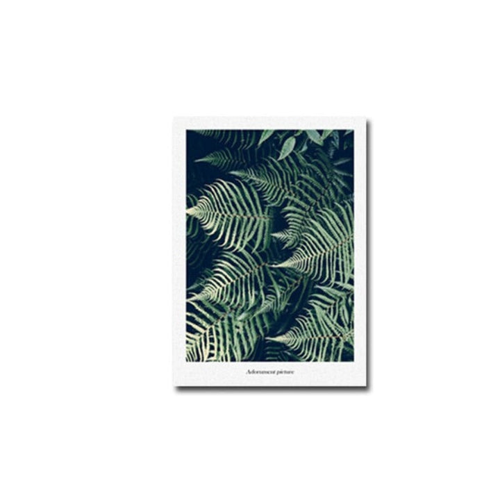 Green Leaves Life - Canvas Wall Art Painting | Bowlift