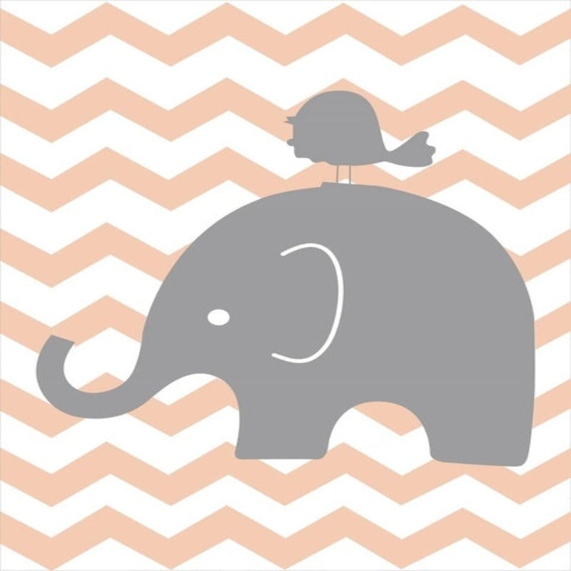 Sweet Elephants - Canvas Wall Art Painting | Bowlift
