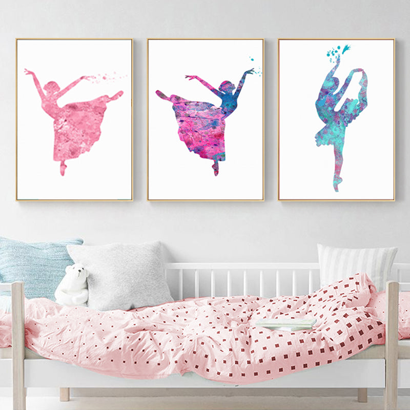 Ballet Dancing Girls - Canvas Wall Art Painting | Bowlift