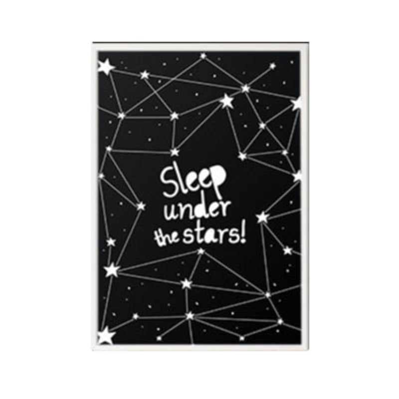 Sleep Under The Stars - Canvas Wall Art Painting | Bowlift