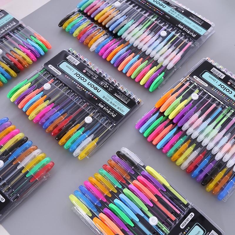 Glitzerly Glitter Gel Pens Set | Bowlift
