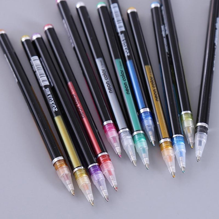 Glitzerly Glitter Gel Pens Set | Bowlift