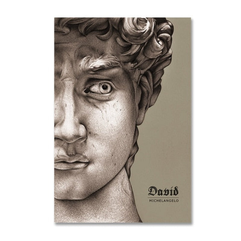 Day Dream David - Canvas Wall Art Painting | Bowlift