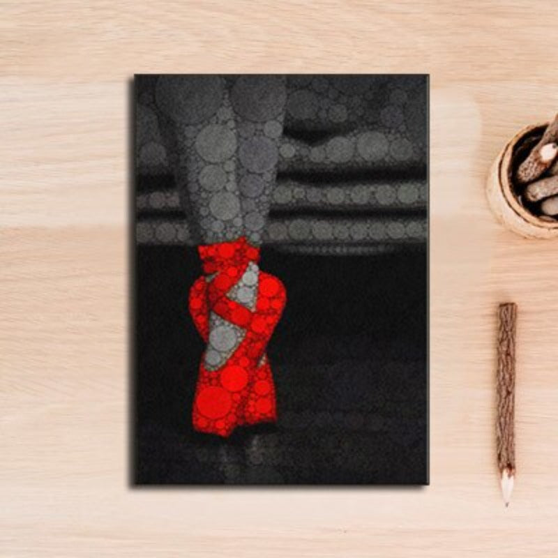 Black And White Ballet - Canvas Wall Art Painting | Bowlift