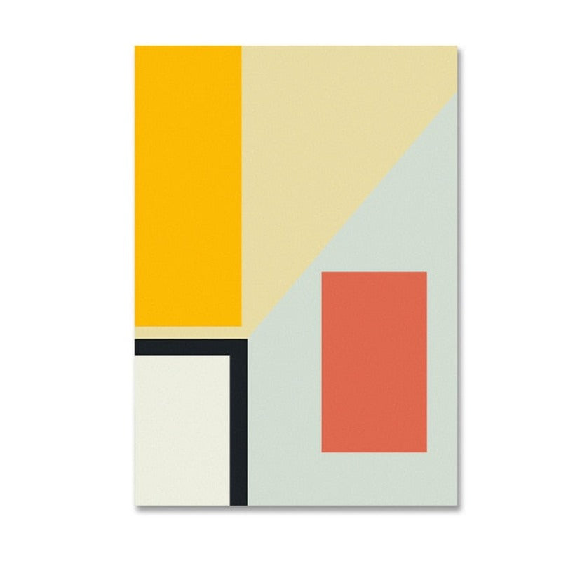 Geometric Prints - Canvas Wall Art Painting | Bowlift
