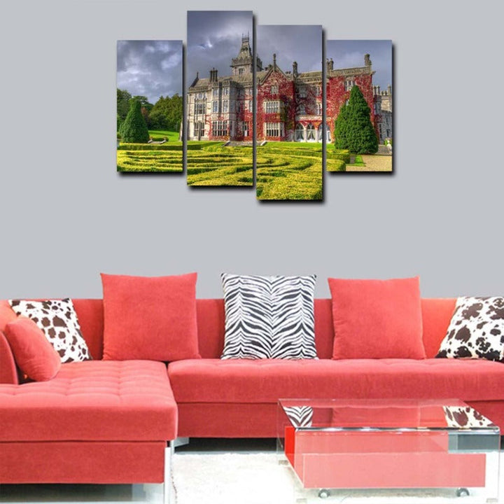 Beautiful Castle - Canvas Wall Art Painting | Bowlift