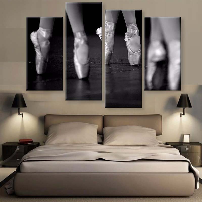 Graceful Dance Ballet - Canvas Wall Art Painting | Bowlift