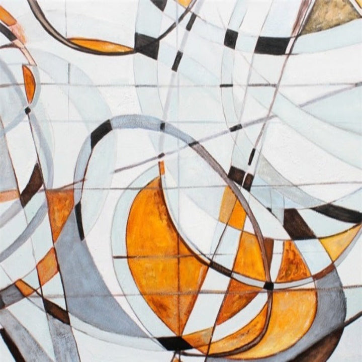 Orange Spread Out - Canvas Wall Art Painting | Bowlift