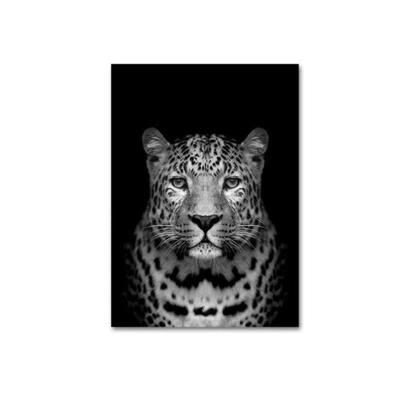 Africa Wild Big Cats - Canvas Wall Art Painting | Bowlift
