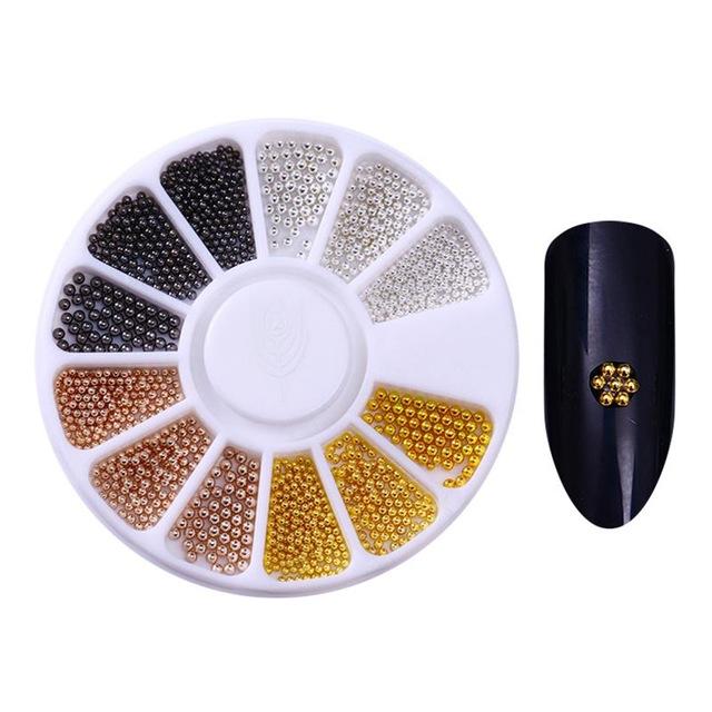 Rhinestone Nail Art Beads | Bowlift