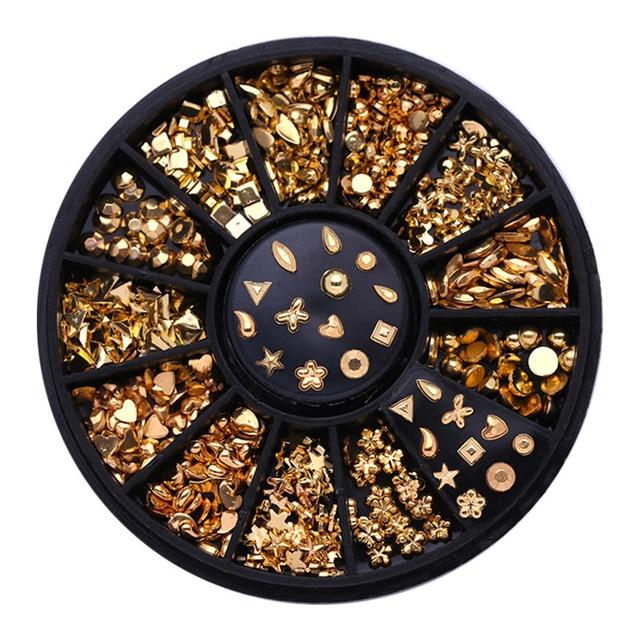 Rhinestone Nail Art Beads | Bowlift
