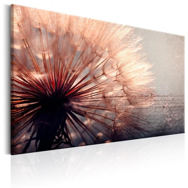 Beautiful Dandelion Flower - Canvas Wall Art Painting | Bowlift