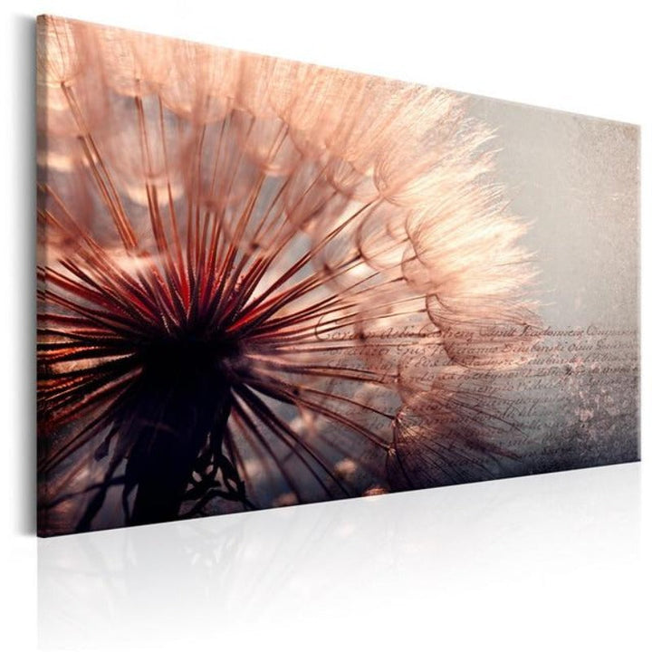 Beautiful Dandelion Flower - Canvas Wall Art Painting | Bowlift