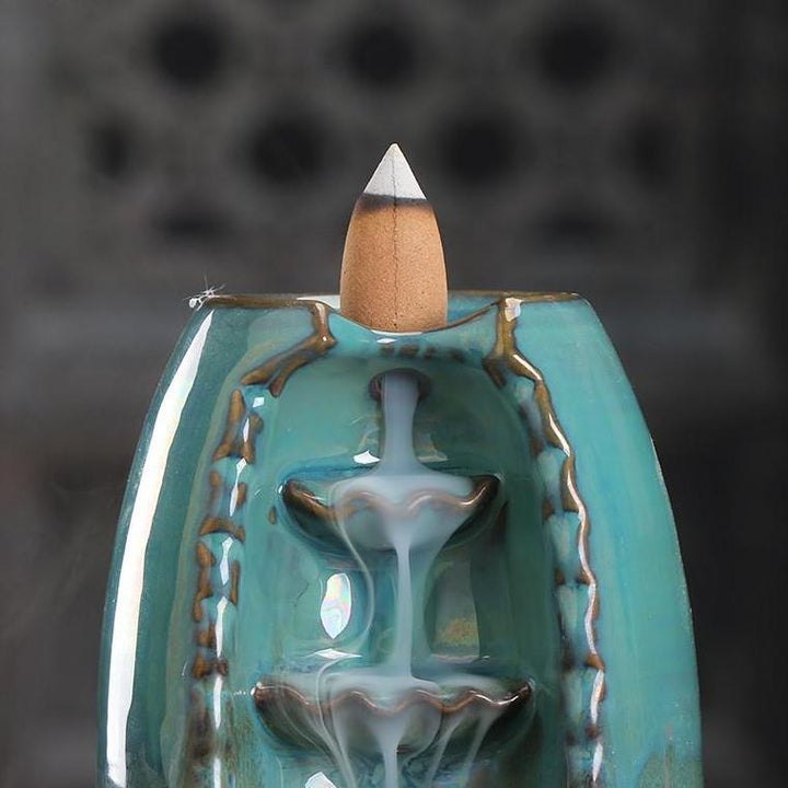 Waterfall River Backflow Incense Holder | Bowlift