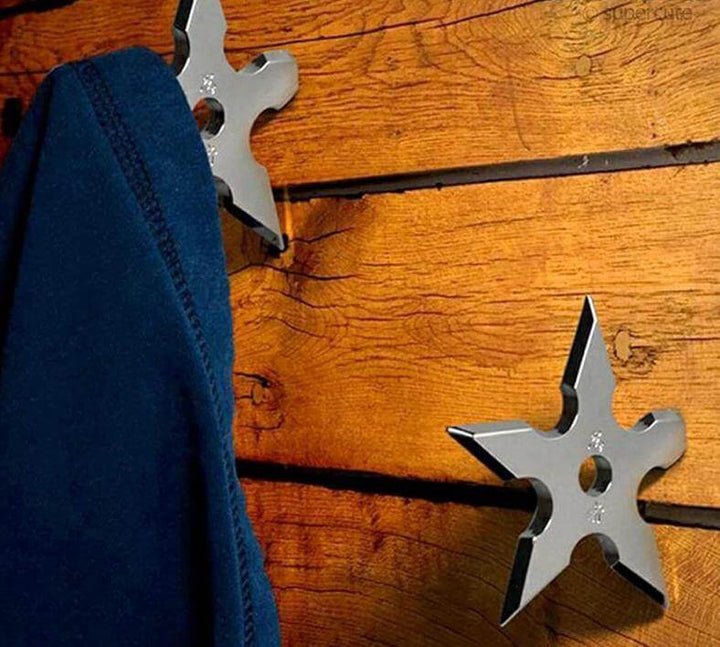 Stainless Steel Ninja Darts Wall Hanger | Bowlift