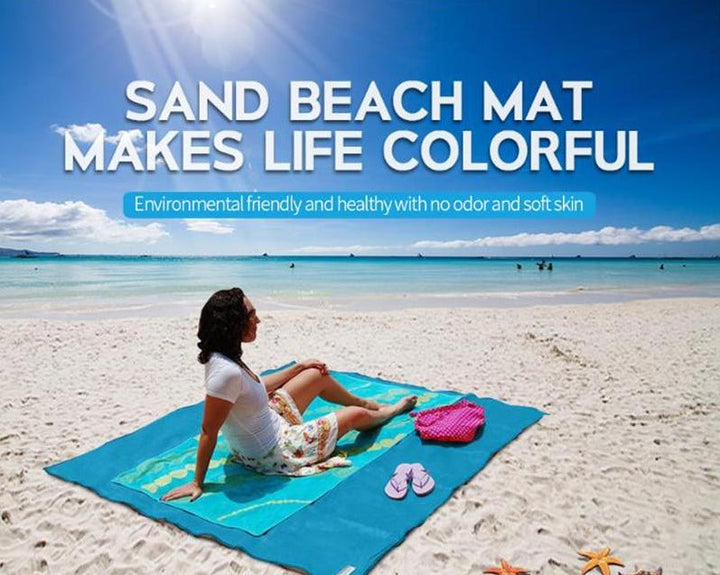 BowLift | XXL Sand-free Beach Towel | Sand Sheet® | 200x200