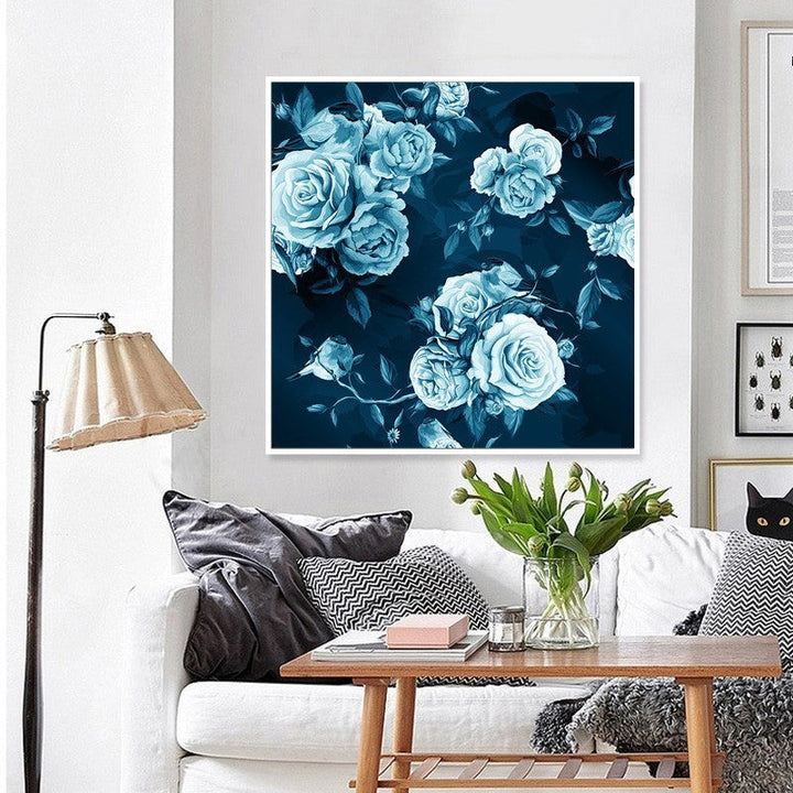 Cactus Floral - Canvas Wall Art Painting | Bowlift