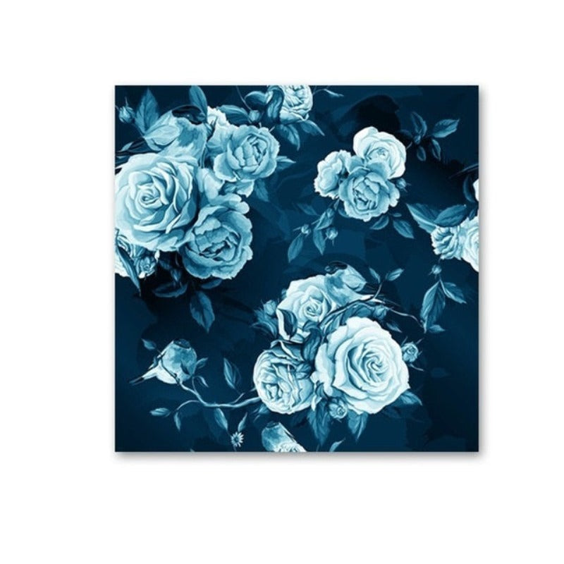 Cactus Floral - Canvas Wall Art Painting | Bowlift