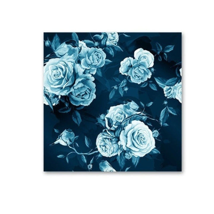 Cactus Floral - Canvas Wall Art Painting | Bowlift