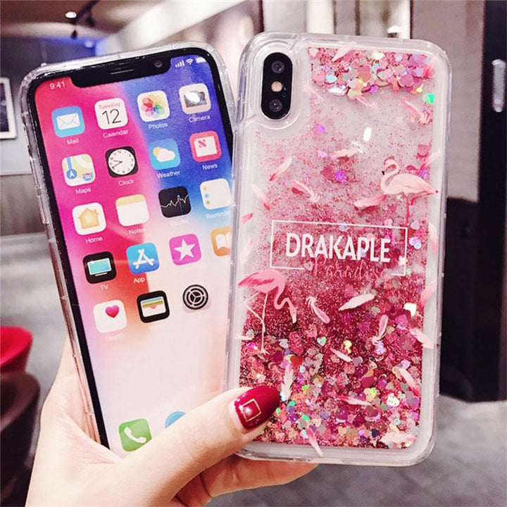 Pretty in Pink Sparkle Phone Case | Bowlift