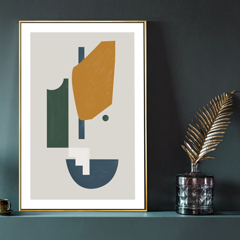 Scandinavia Vintage Figure Prints - Canvas Wall Art Painting | Bowlift