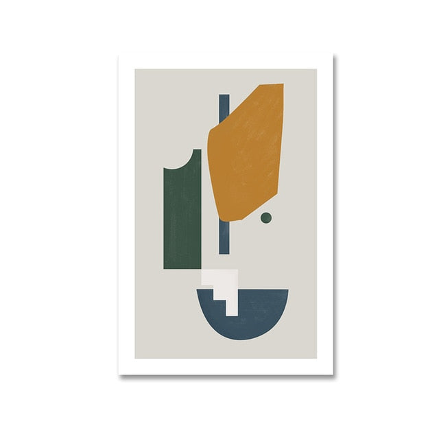 Scandinavia Vintage Figure Prints - Canvas Wall Art Painting | Bowlift