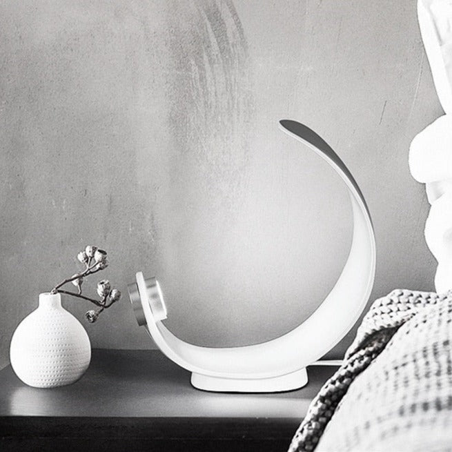 BowLift | Modern Nordic Curl Table LED Lamp