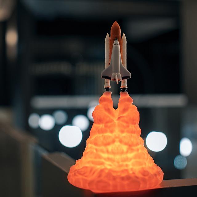 Rokit - 3D Space Shuttle Lamp | Bowlift