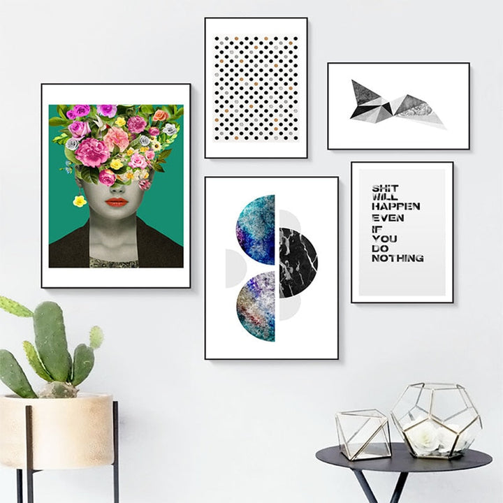 Beautiful Mind - Canvas Wall Art Painting | Bowlift