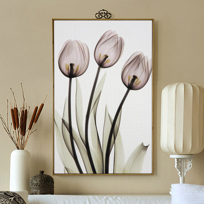 Modern Europe Tulip - Canvas Wall Art Painting | Bowlift