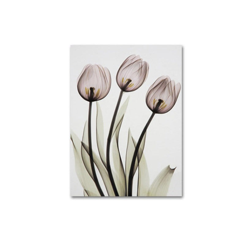 Modern Europe Tulip - Canvas Wall Art Painting | Bowlift