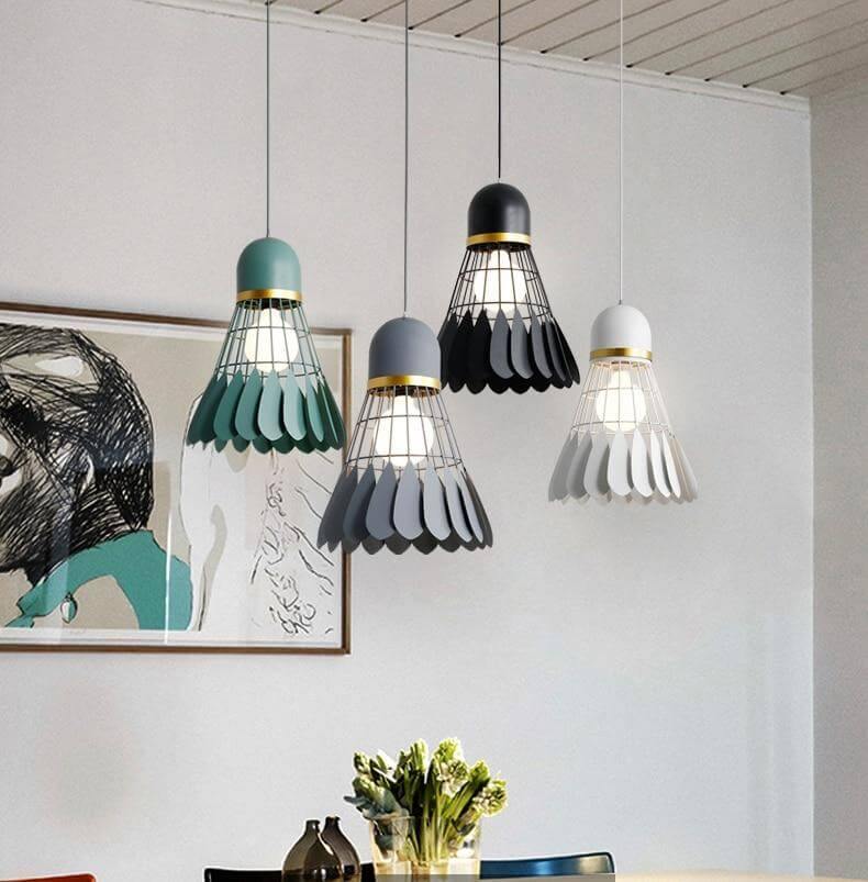 Badminton Minimalist Chandelier Lamp | Bowlift