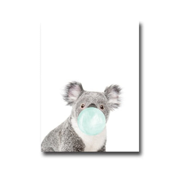 Lovely Nursery Wall Art - Canvas Wall Art Painting | Bowlift