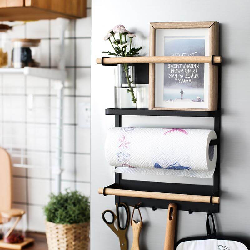 Magnetic Smart Kitchen Rack Organizer | Bowlift