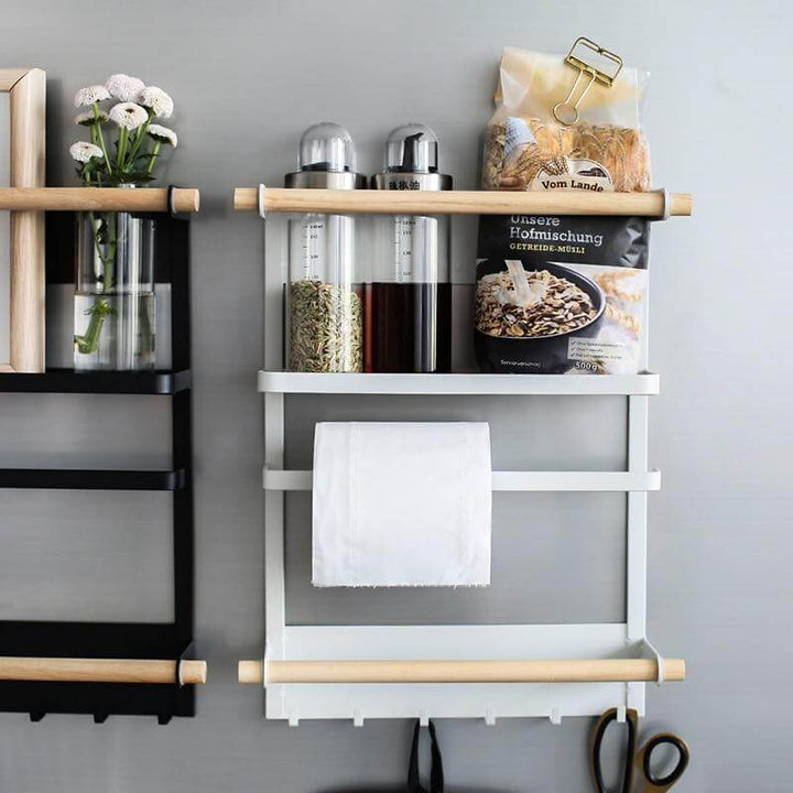 Magnetic Smart Kitchen Rack Organizer | Bowlift