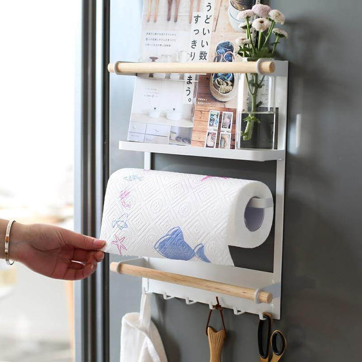 Magnetic Smart Kitchen Rack Organizer | Bowlift