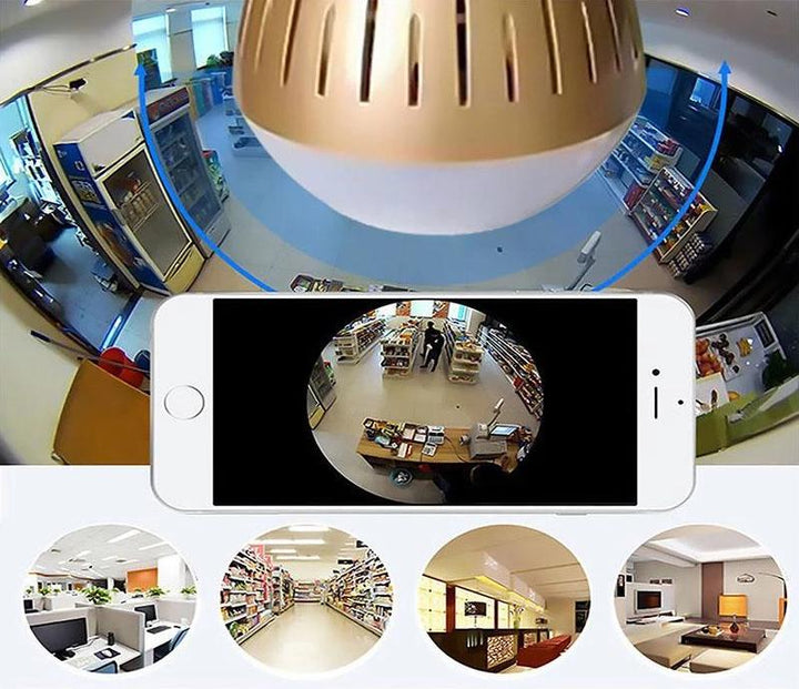 HD 360° Security Camera Light Bulb | Bowlift