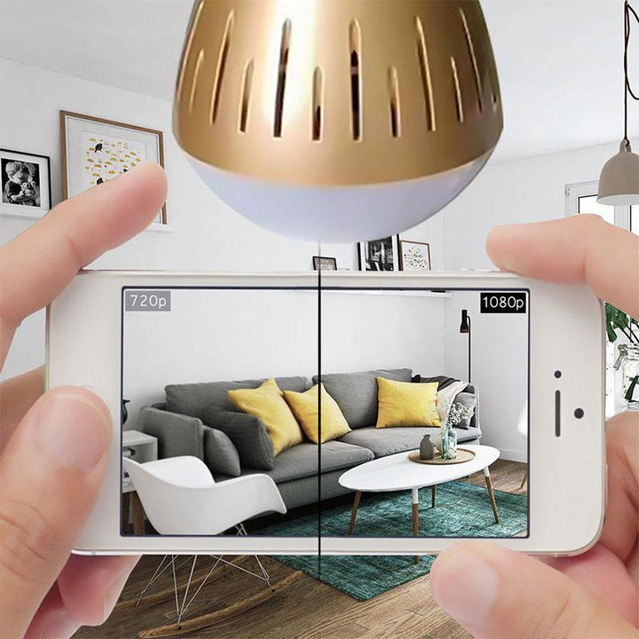 HD 360° Security Camera Light Bulb | Bowlift