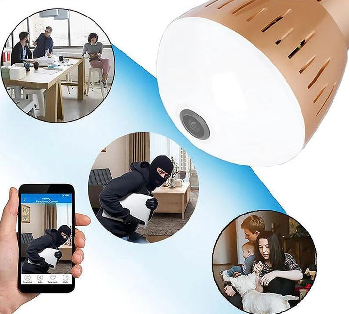 HD 360° Security Camera Light Bulb | Bowlift