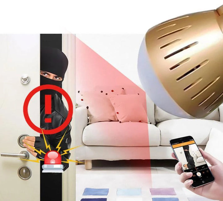 HD 360° Security Camera Light Bulb | Bowlift