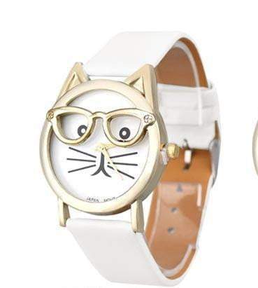 BowLift | Luxury Brand Women Clock Cute Glasses Cat Watches