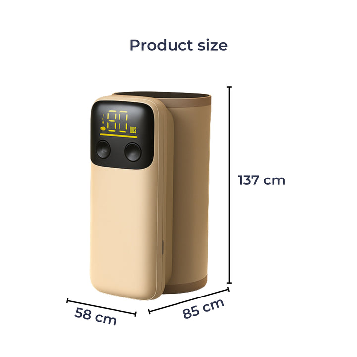 USB Rechargeable with LED Display – Spill-Free Compact Design – Travel & On-the-Go Parents Bowlift