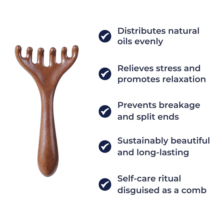 Anti-Static Meridian Design – Gentle Scalp Stimulation – Relaxation & Hair Care Bowlift