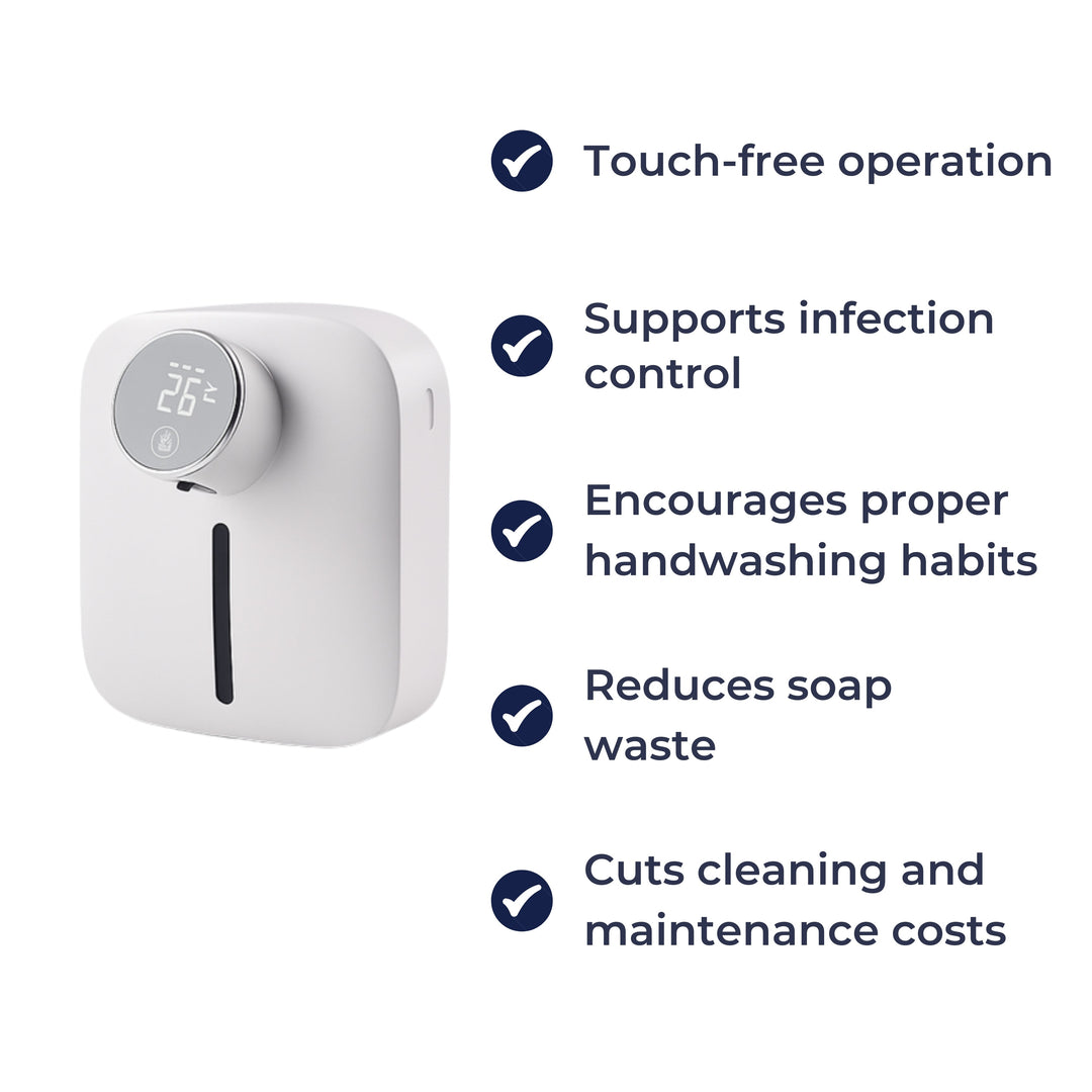 Touchless Hygiene – Rechargeable Wall Mounted – Bathrooms Kitchens Homes Bowlift