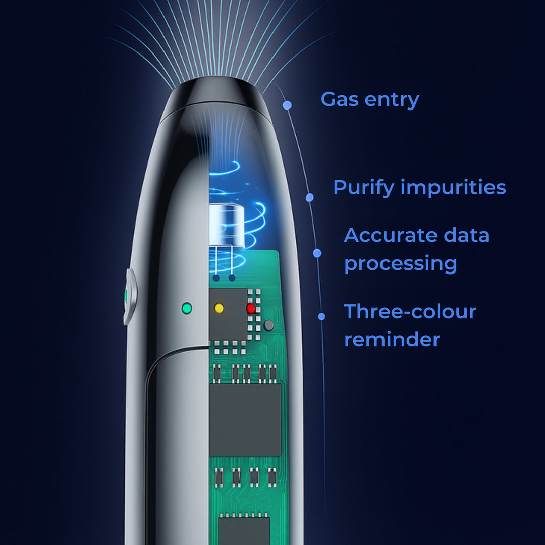 Morning-after Alcohol Tester – Portable LCD Screen – Safe for UK Drivers Bowlift