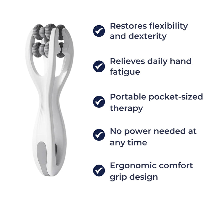 Pain Relief & Circulation Boost – Hypoallergenic Silicone – Portable Therapy For Stiff Tired Hands Bowlift