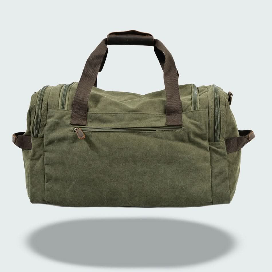 BowLift | Vanguard Waxed Canvas & Leather Travel Duffle – 36.5L